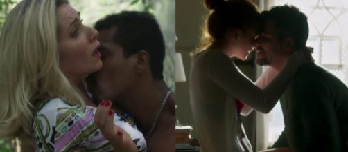 Cenas adultas em 'O S&eacute;timo Guardi&atilde;o'. (Reprodu&ccedil;&atilde;o/Rede Globo)