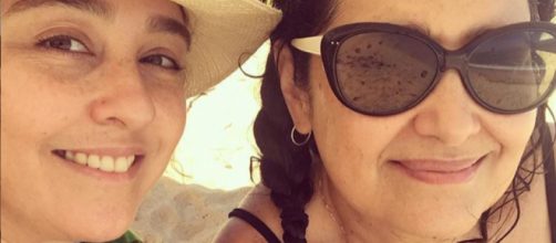 Debora Lamm e esposa (Reprodu&ccedil;&atilde;o/Instagram/@deboralamm)