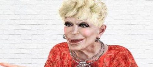 Dercy Gon&ccedil;alves aparece em an&uacute;ncio de fast-food. (Reprodu&ccedil;&atilde;o/Twitter)