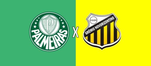 Palmeiras x Novorizontino ao vivo. (Reprodu&ccedil;&atilde;o/ Arte/ Diogo Marcondes)