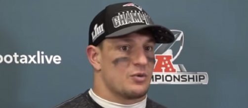 Rob Gronkowski retired after a nine-year playing career with the Patriots. - [NESN / YouTube screencap]