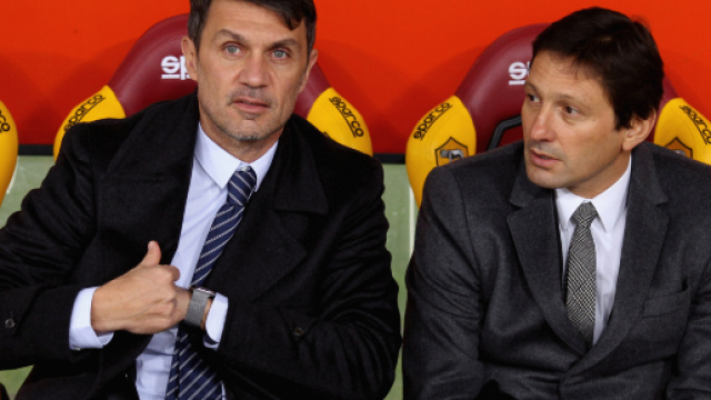Leonardo e Maldini, dirigenti rossoneri