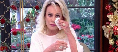 Apresentadora Ana Maria Braga se emociona no programa. (Reprodu&ccedil;&atilde;o/Rede Globo)