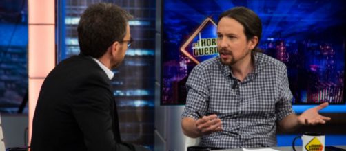 Pablo Iglesias y Pablo Motos en Antena 3
