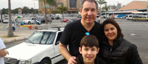 Rafael Henzel deixa esposa e filho (Arquivo pessoal).