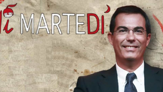 Giovanni Floris conduttore di Dimarted&igrave;