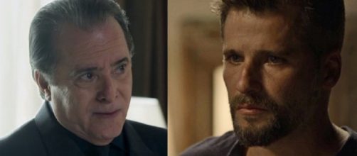 Olavo se vinga de Gabriel e explode reservat&oacute;rio de &aacute;gua (Reprodu&ccedil;&atilde;o/Gshow)