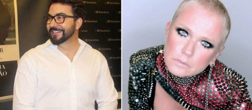 Padre F&aacute;bio de Melo e Xuxa Meneghel (Foto - Reprodu&ccedil;&atilde;o/Instagram/@pefabiodemelo/@xuxamenegheloficial)