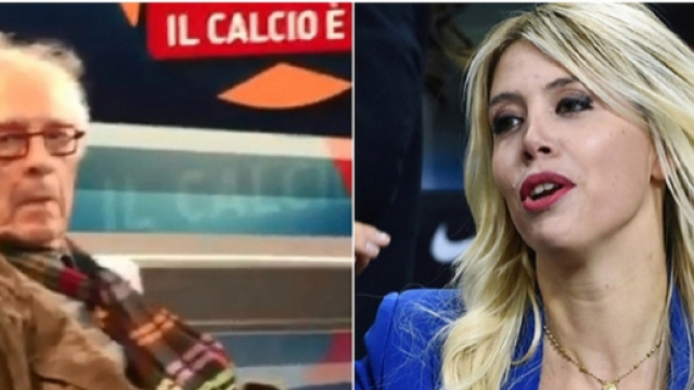 Inter, Giampiero Mughini su Wanda: 'Hitler al suo cospetto se la farebbe sotto'