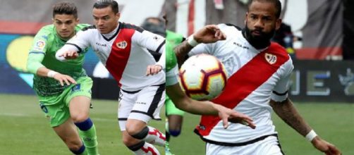 Ra&uacute;l de Tom&aacute;s y Beb&eacute; tuvieron un rifirrafe al final del Rayo Vallecano - Betis