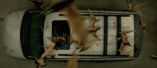 "The Silence" is a film about terrifying, bat-like creatures that attack their human prey by sound. [Image Netflix/YouTube]