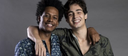 Dan contracenou com o elenco principal de Segundo Sol. (Foto: Divulga&ccedil;&atilde;o/Rede Globo)