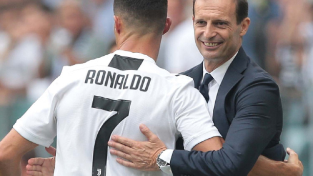 Allegri e Ronaldo, i due fari della Juventus 2018/19.
