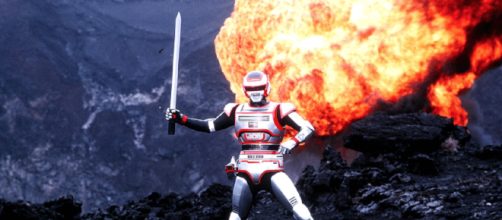 Cena da s&eacute;rie 'O Fant&aacute;stico Jaspion' (Imagem: Reprodu&ccedil;&atilde;o/TV)