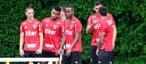 S&atilde;o Paulo vence o Bragantino e tenta afastar crise. (Foto: Divulga&ccedil;&atilde;o/SPFC)