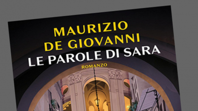 Cover di 'Le parole di Sara', romanzo di Maurizio De Giovanni.