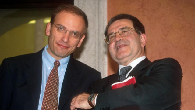 Enrico Letta e Romano Prodi in una immagine scattata qualche anno fa