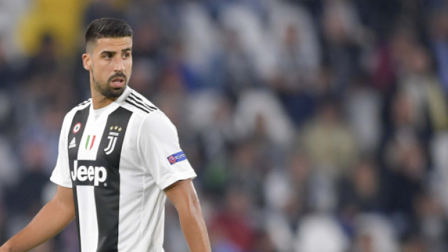 Juventus, Khedira &egrave; tornato a Torino