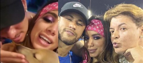 Medina, Anitta e Neymar no Carnaval (Reprodu&ccedil;&atilde;o Instagram)