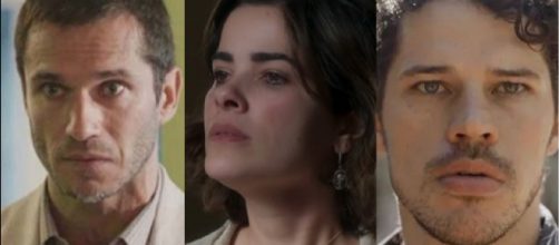 Stela, Aranha e Junior em O S&eacute;timo Guardi&atilde;o. (Foto: Reprodu&ccedil;&atilde;o/TV Globo)