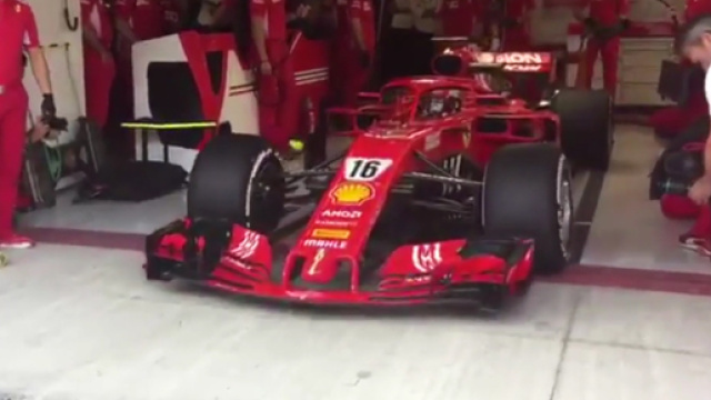Charles Leclerc, pilota della Ferrari