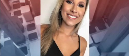 A jovem Isabela teve 80% do corpo queimado (Foto: Reprodu&ccedil;&atilde;o/ TV Record)