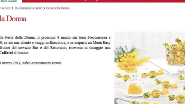 Caramella al limone Trenitalia