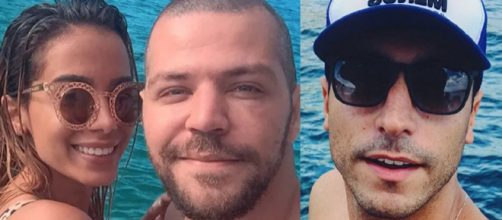 Anitta, Victor Sarro e Thiago Magalh&atilde;es. (Reprodu&ccedil;&atilde;o Instagram)