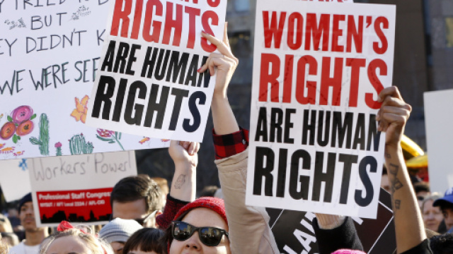 International Women's Day: Watch NYC March in 360&deg; | Time - time.com