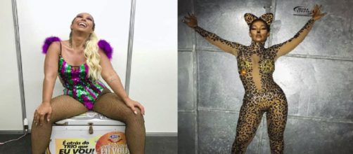 Durante um show, Valesca acabou mostrando 'demais' (Foto: Reprodu&ccedil;&atilde;o/ Instagram)
