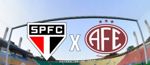 S&atilde;o Paulo x Ferrovi&aacute;ria ao vivo (reprodu&ccedil;&atilde;o Facebook Ferrovi&aacute;ria)