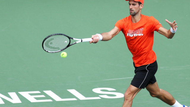 Il numero 1 ATP Novak Djokovic