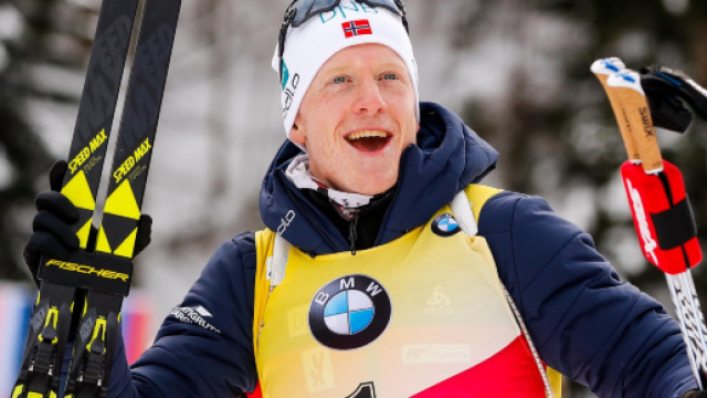 Johannes Thingnes Boe a remport&eacute; le premier titre des mondiaux.