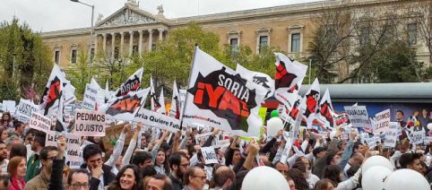 Madrid, da tutta la Spagna il popolo in piazza per la riqualificazione delle province