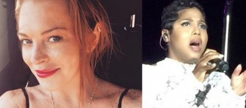 Lindsay Lohan e Toni Braxton. (Reprodu&ccedil;&atilde;o/Instagram)