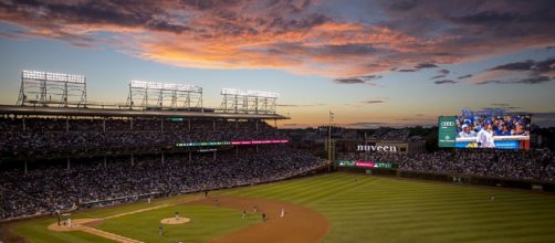The Chicago Cubs didn't do great in their first weekend [image via Jholtgrewe/Wikimedia Commons]