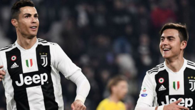 Cristiano Ronaldo e Paulo Dybala (foto: it.sports.yahoo.com)