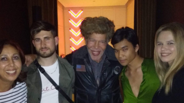 (de gauche &agrave; droite) Myriam Bendjenad, Yanis Bargoin, Igor Bogdanov, J&eacute;r&eacute;my Bellet etJulie Jardon