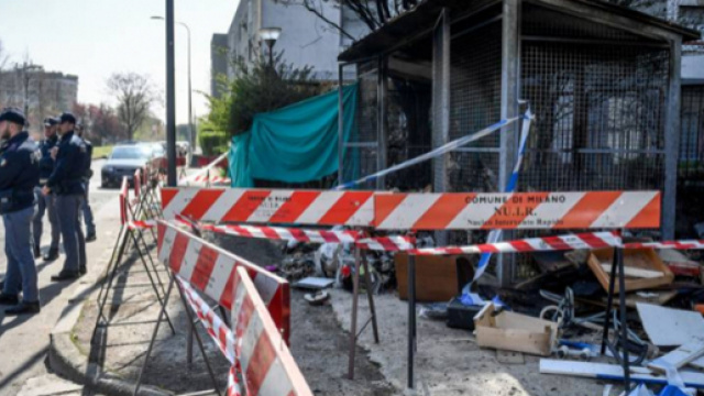 Via Cascina dei Prati alla Bovisasca, dov'&egrave; stato rinvenuto il corpo decapitato.