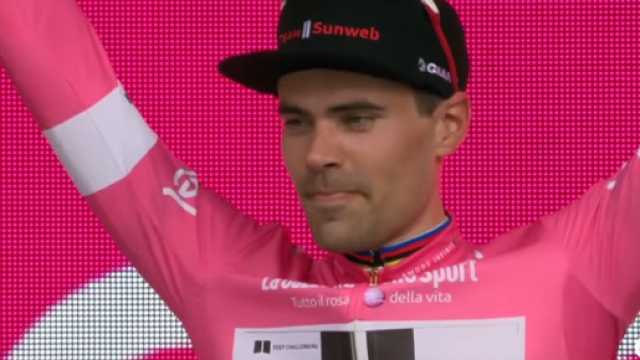 Tom Dumoulin, uno dei favoriti del Giro d'Italia 2019