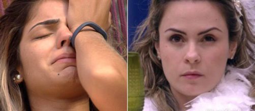 Hariany e Ana Paula foram expulsas por agress&atilde;o (Reprodu&ccedil;&atilde;o/TV Globo)
