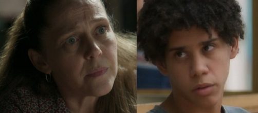 Judith e Feij&atilde;o em 'O S&eacute;timo Guardi&atilde;o' (Reprodu&ccedil;&atilde;o/TV Globo)