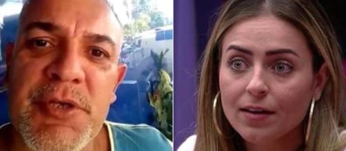 Pai da participante Hariany desabafa ap&oacute;s a expuls&atilde;o da filha do BBB19. (Reprodu&ccedil;&atilde;o/Facebook/Jos&eacute; de Mesquita Souza/Gshow).
