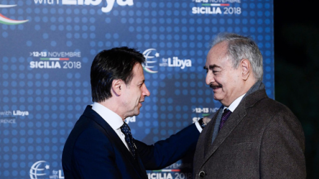 Rival Libya leaders Serraj and Haftar meet in Italy conference ... - alarabiya.net