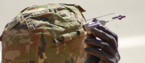 El Scan Eagle dron en miniatura usado por el MOE en las operaciones de rescate de rehenes