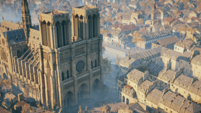 Un incendio &egrave; divampato a Parigi