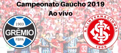 Gr&ecirc;mio x Internacional ao vivo na RBS TV, filiada a Rede Globo. (Reprodu&ccedil;&atilde;o/ Gabriel Alves)