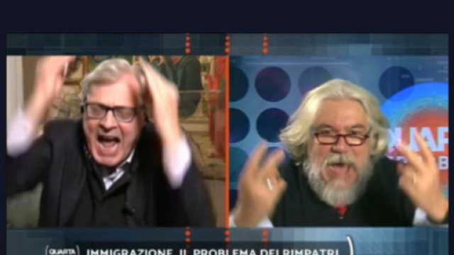 Furioso scontro su Notre-Dame tra Vittorio Sgarbi e Alessandro Meluzzi