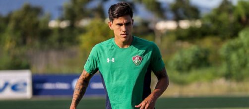 Pedro volta ao Flu nesta quarta. (Divulga&ccedil;&atilde;o/Lucas Mer&ccedil;on/FFC)