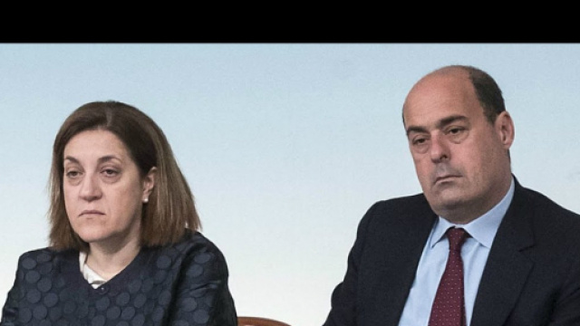 Catiuscia Marini contro Nicola Zingaretti
